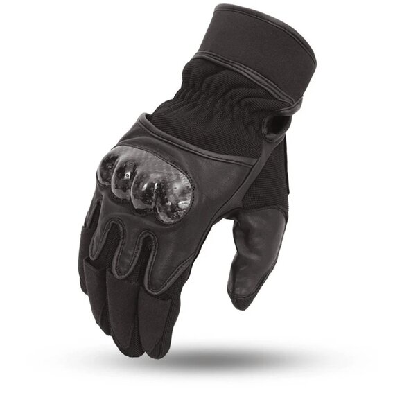 Hurricane Men's Motorcycle Leather Gloves - Picture 1 of 2
